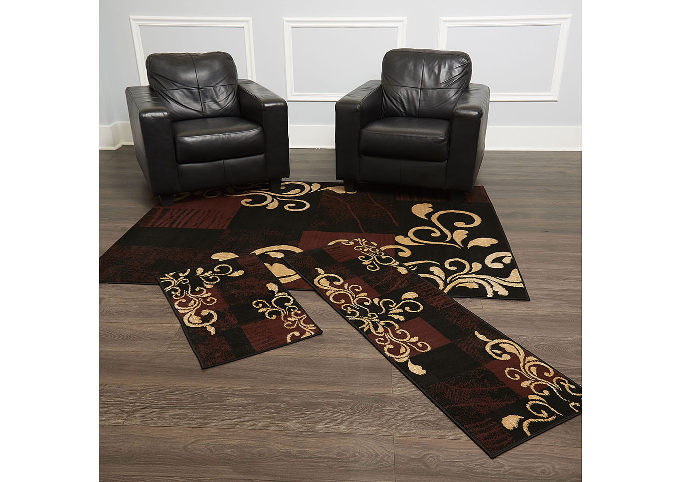 Ariana Galil Ebony Area Rug,Home Dynamix