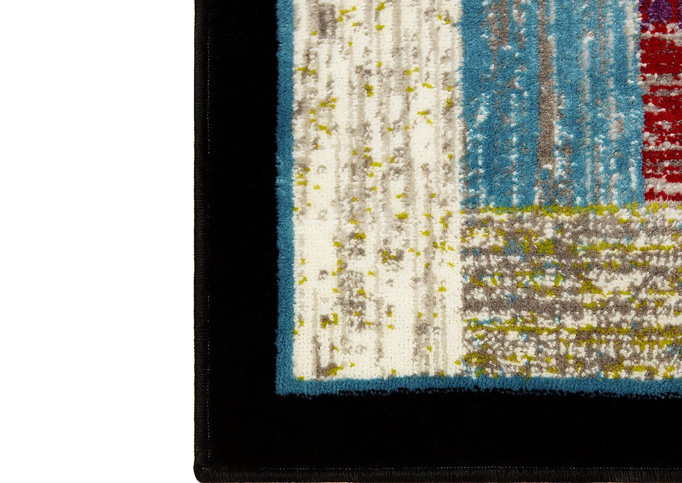 Home Dynamix Boho Quincy Contemporary Area Rug 5'2"x7'2" Geometric Gray/Purple/Blue,Home Dynamix