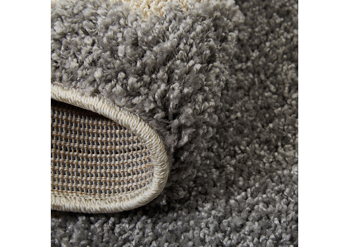 Home Dynamix Canyon Henderson Shag Area Rug 5'2"x7'2" Trellis Gray/Cream,Home Dynamix
