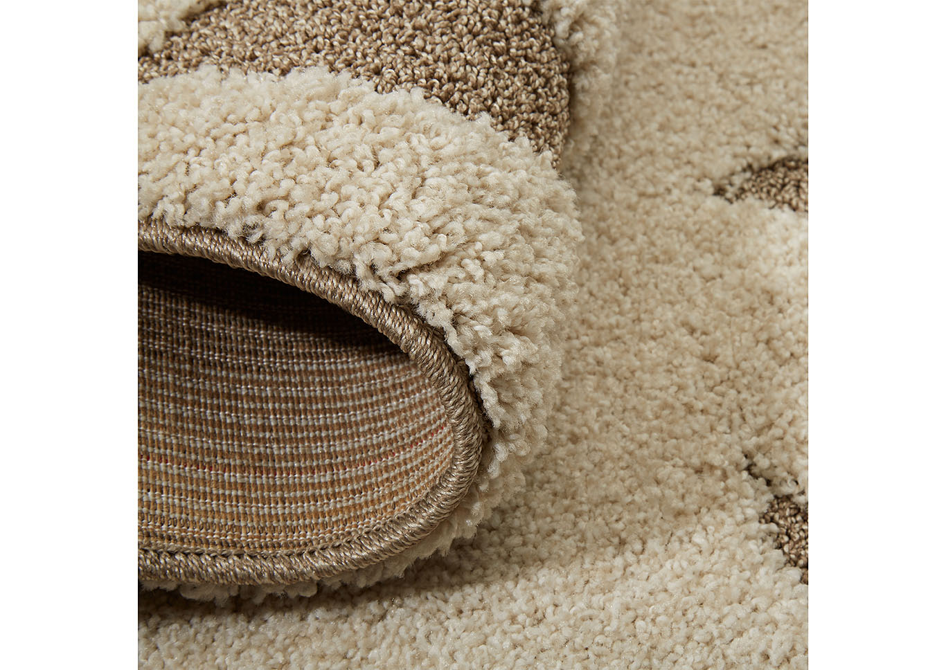 Home Dynamix Canyon Wilmette Shag Area Rug 7'10"x10'2" Textured Ivory/Beige,Home Dynamix