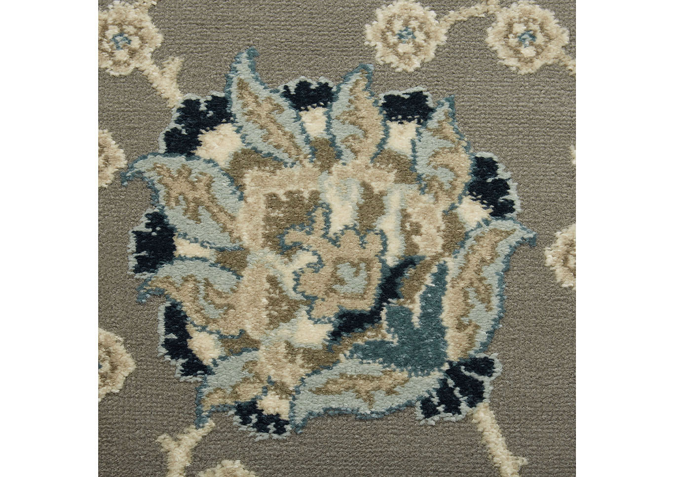 Chandler Aster Gray-Blue Area Rug,Home Dynamix