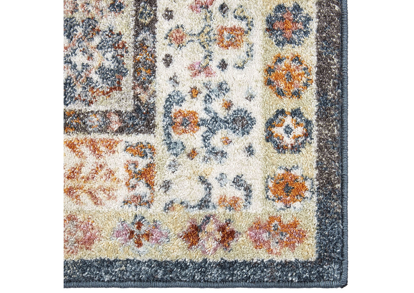 Chloe Mars Dark Blue Area Rug,Home Dynamix