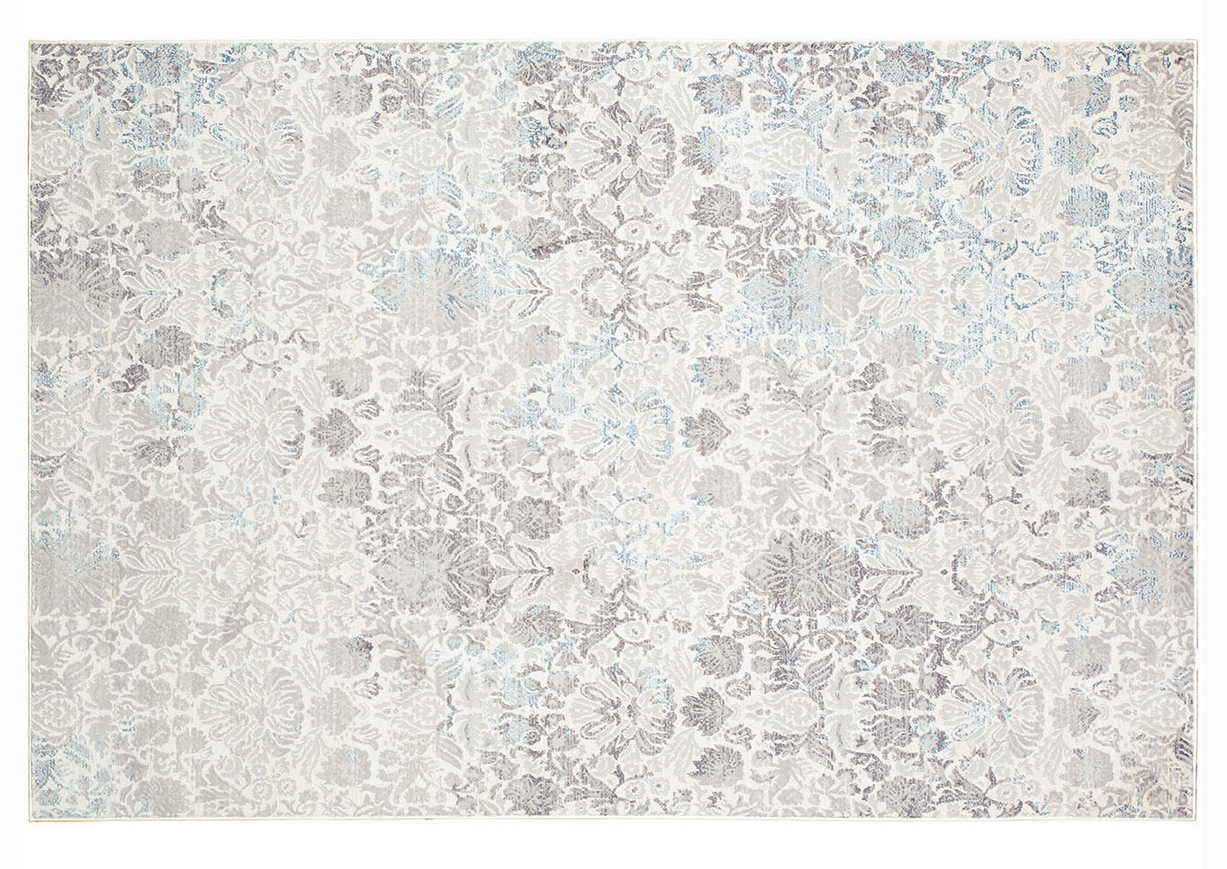 Home Dynamix Christian Siriano Brooksville Windsor Transitional Area Rug 31"x47" Paisley Ivory/Gray/Blue,Home Dynamix