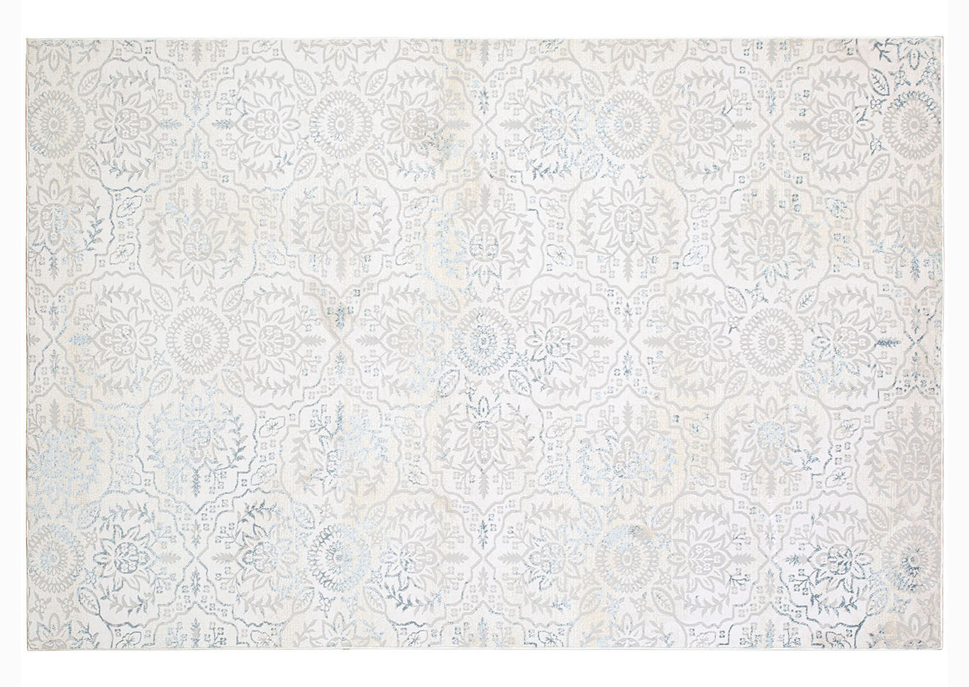 Home Dynamix Christian Siriano Brooksville Charleston Transitional Area Rug 31"x47" Textured Ivory/Gray/Blue,Home Dynamix