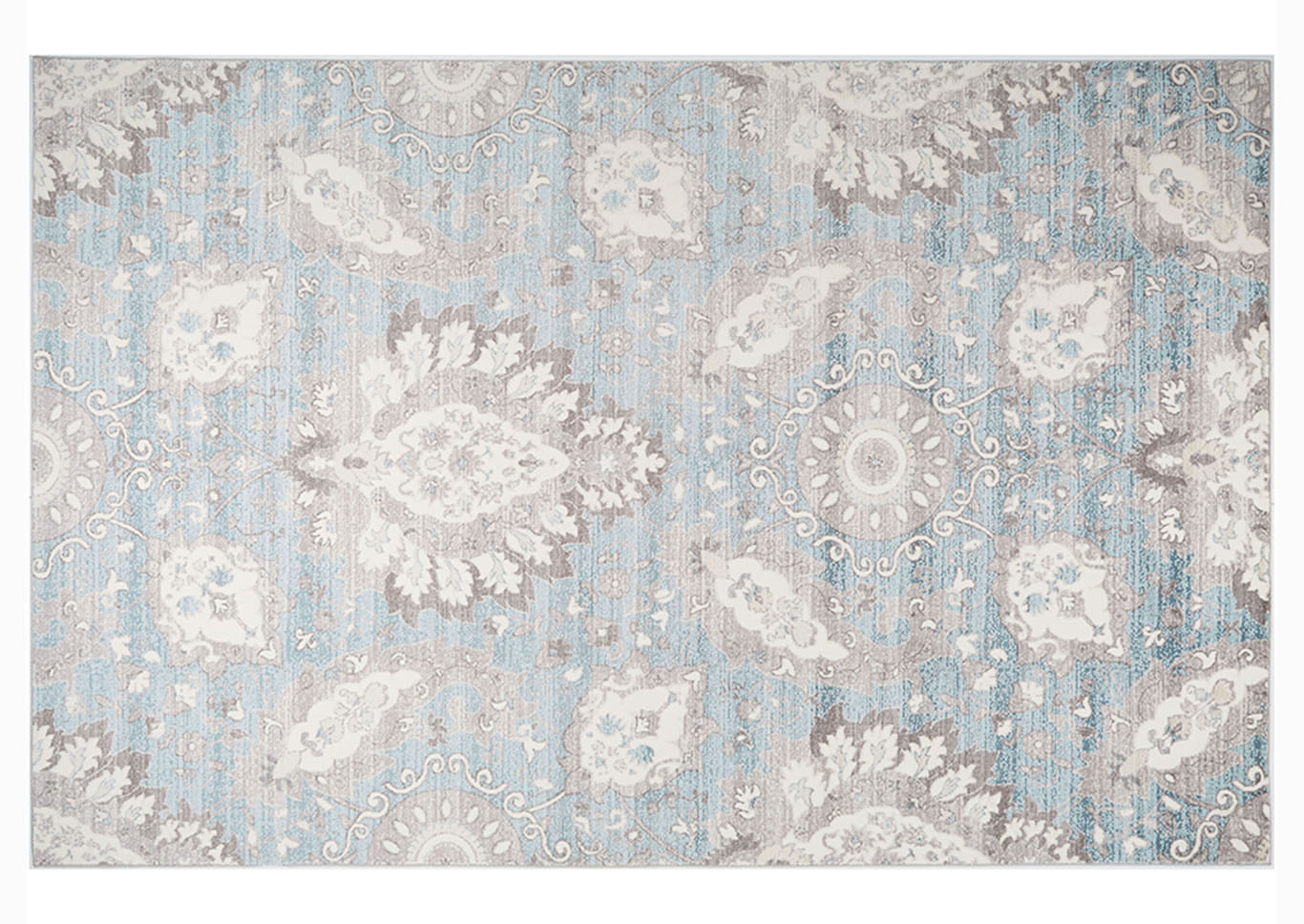 Home Dynamix Christian Siriano Brooksville Lambeth Transitional Area Rug 2'2"x6'9" Textured Blue/Blue/Gray,Home Dynamix