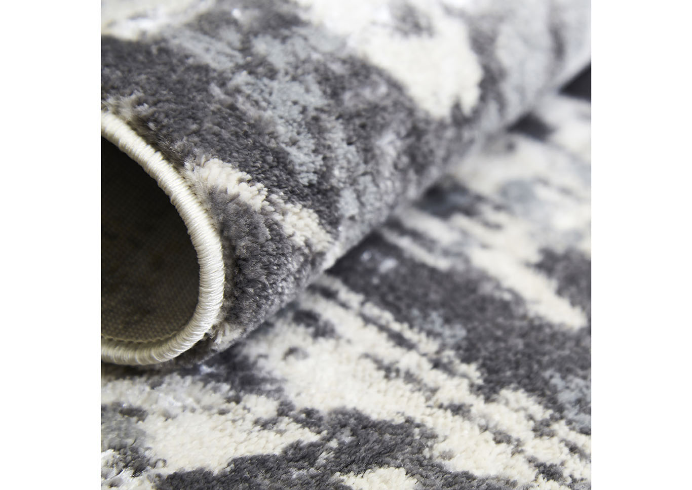 Jersey Rainer Gray Area Rug,Home Dynamix