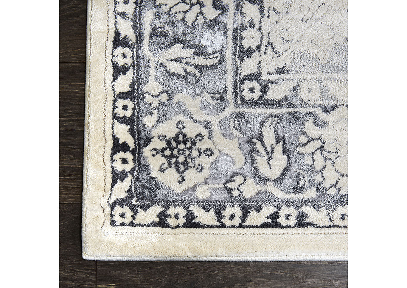 Jersey Olympus Gray-Ivory Area Rug,Home Dynamix