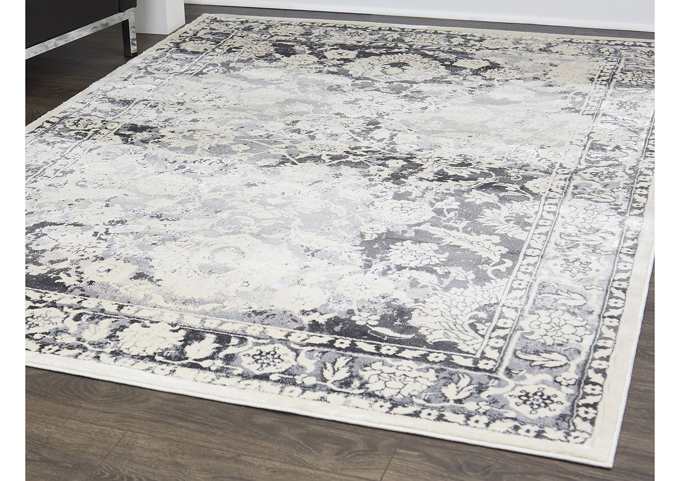 Jersey Olympus Gray-Ivory Area Rug,Home Dynamix