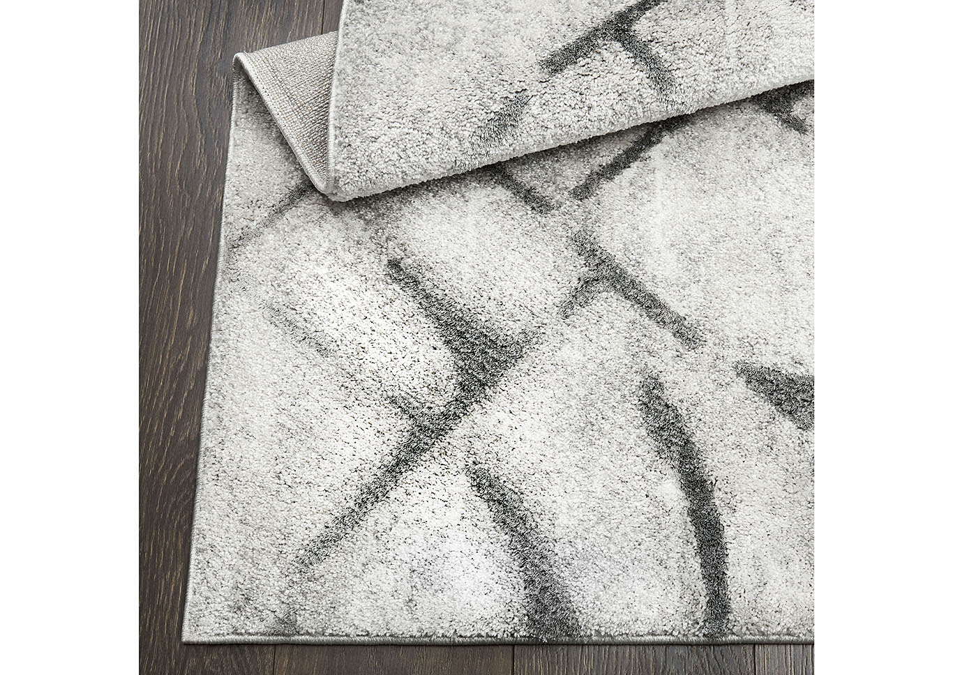 Roma Mauna  Gray Area Rug,Home Dynamix