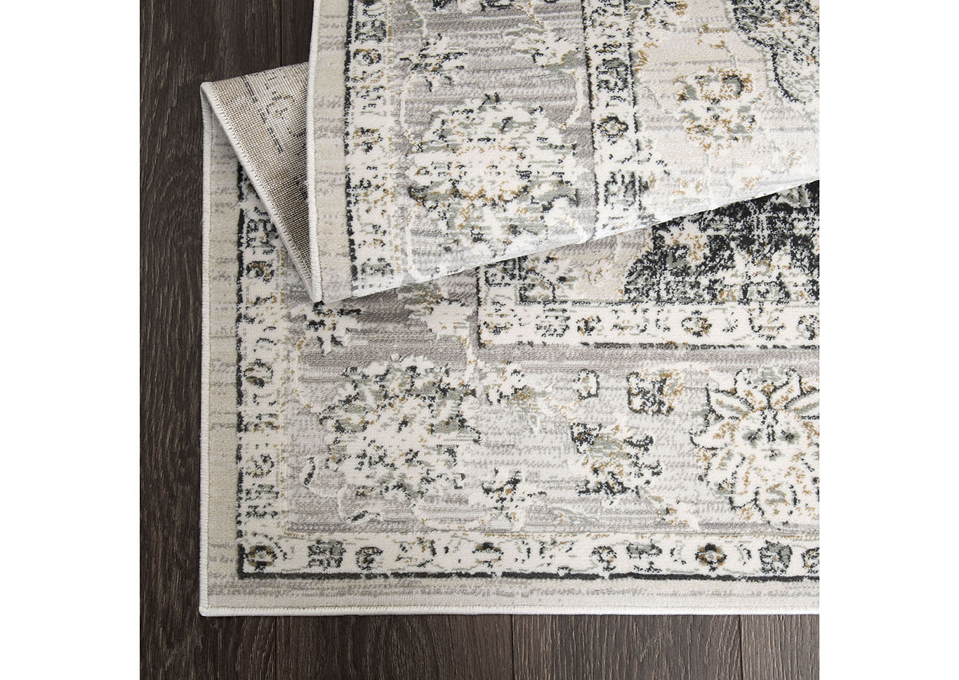 Surface Berkshire Cream-Gray Area Rug,Home Dynamix