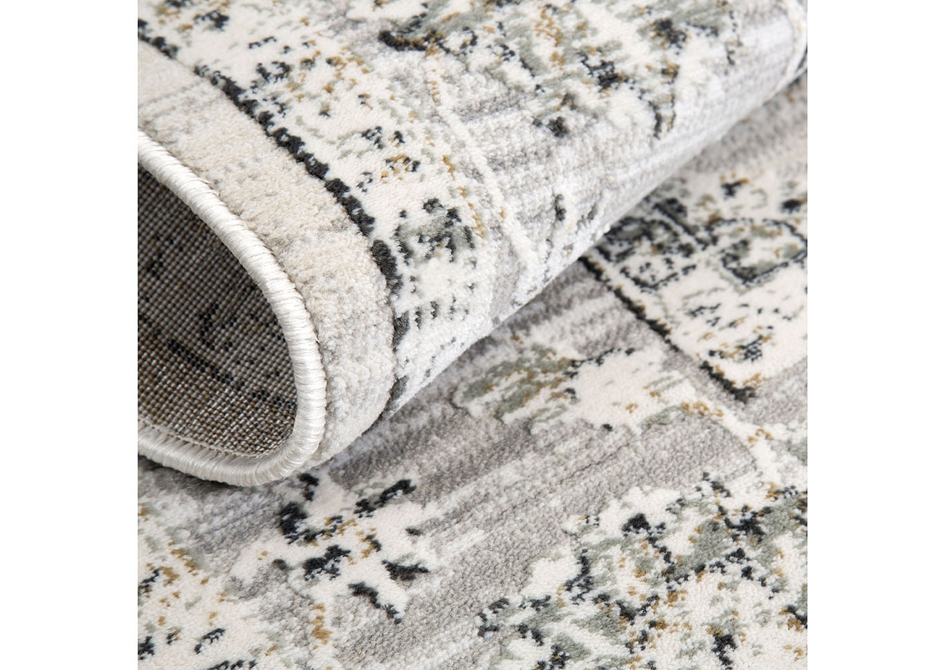 Surface Berkshire Cream-Gray Area Rug,Home Dynamix