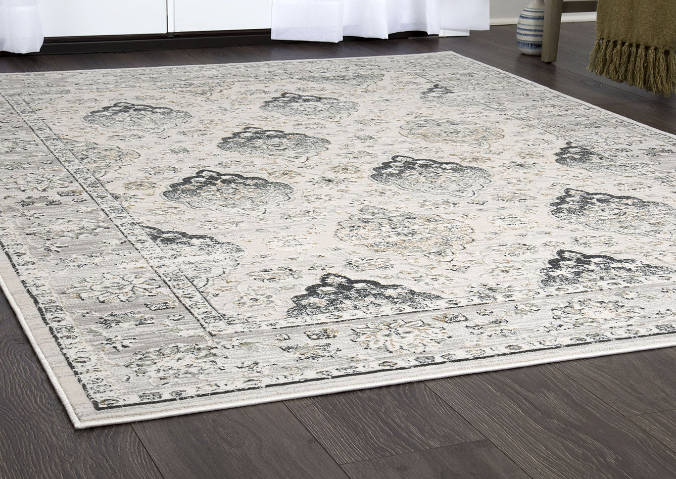 Surface Berkshire Cream-Gray Area Rug,Home Dynamix