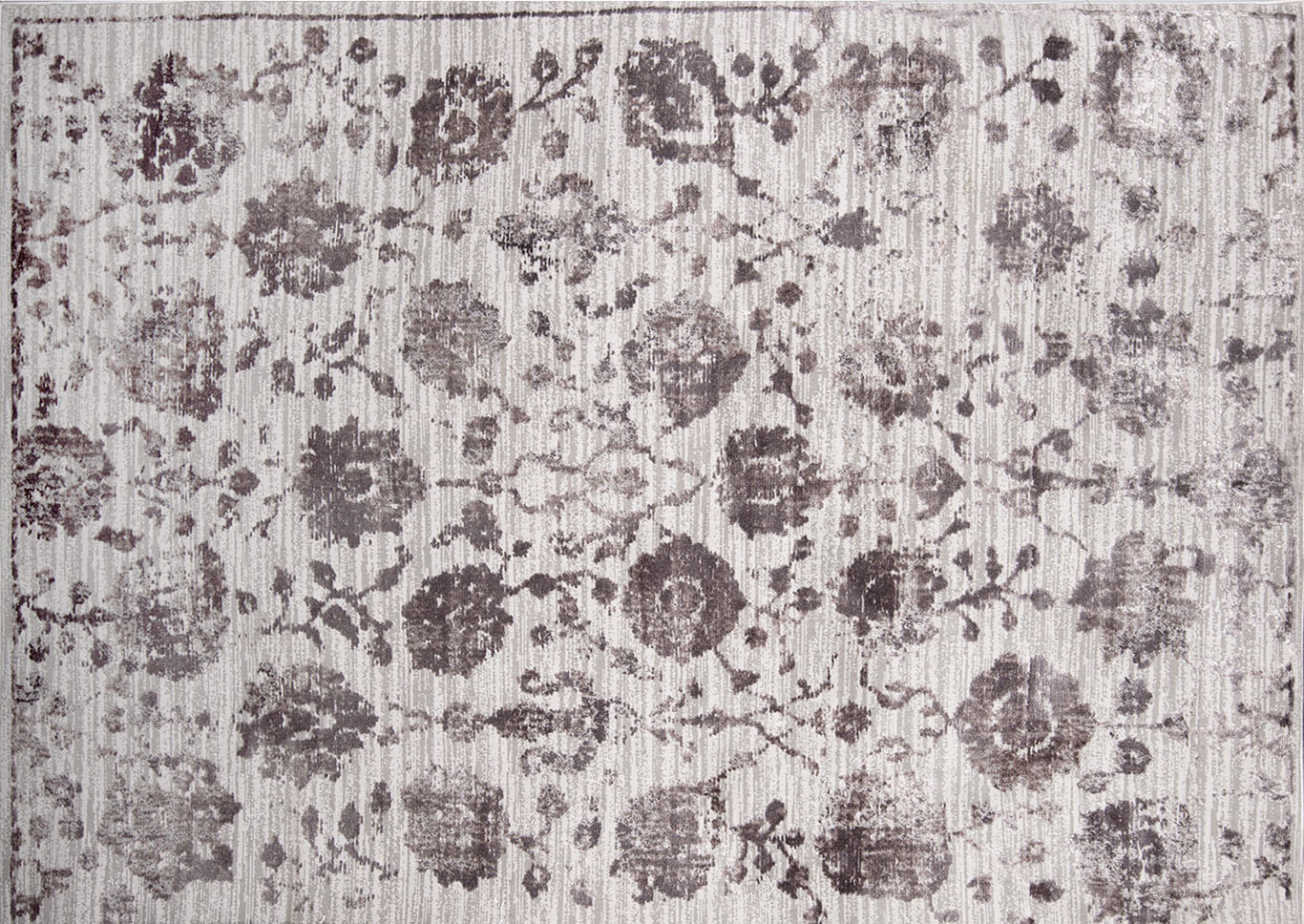 Home Dynamix Nicole Miller Kenmare Marian Transitional Area Rug 7'9"x10'2" Damask Gray/Purple,Home Dynamix