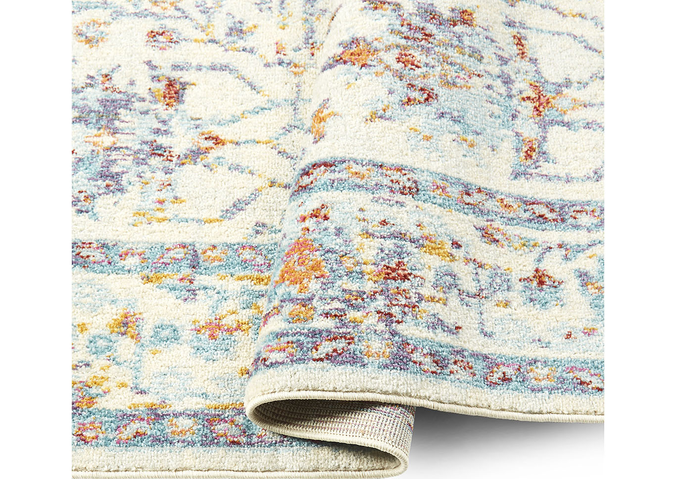 Bella Amelia Ivory Area Rug,Home Dynamix