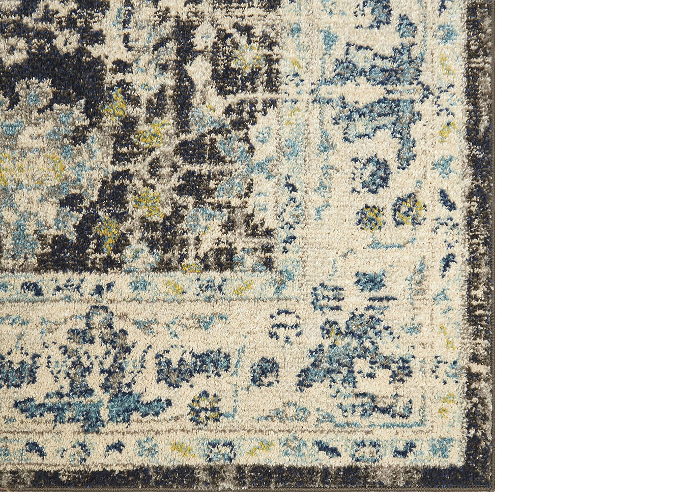 Bella Amelia Navy-Ivory Area Rug,Home Dynamix