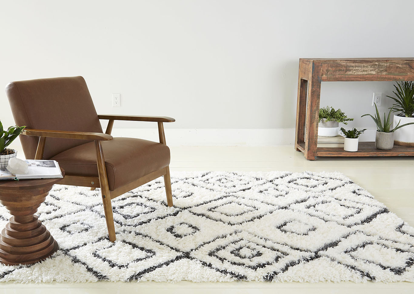 Cambridge Brooks Ivory-Charcoal Area Rug,Home Dynamix