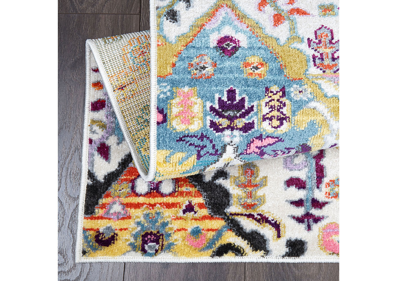 Melody Chanel Ivory Area Rug,Home Dynamix