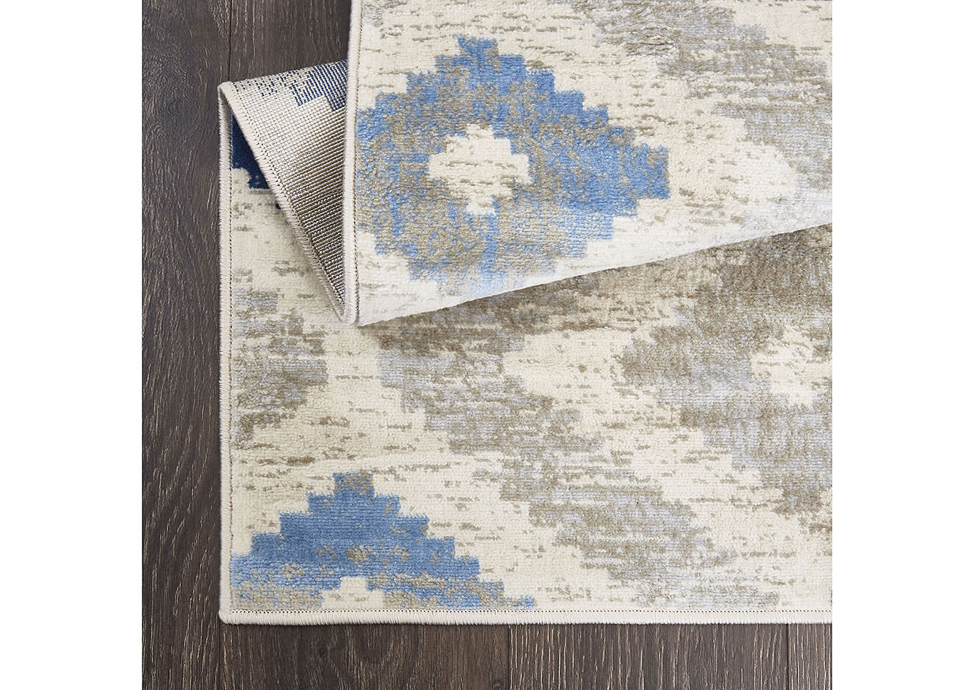 Melrose Maritza Ivory Blue Area Rug,Home Dynamix