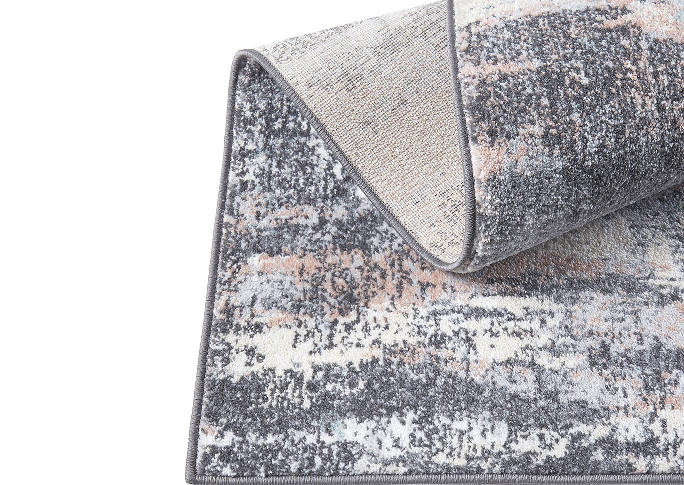 Home Dynamix New Weave Jiovany Contemporary Area Rug 5'2"x7'2" Abstract Gray/Dark Gray/Ivory,Home Dynamix