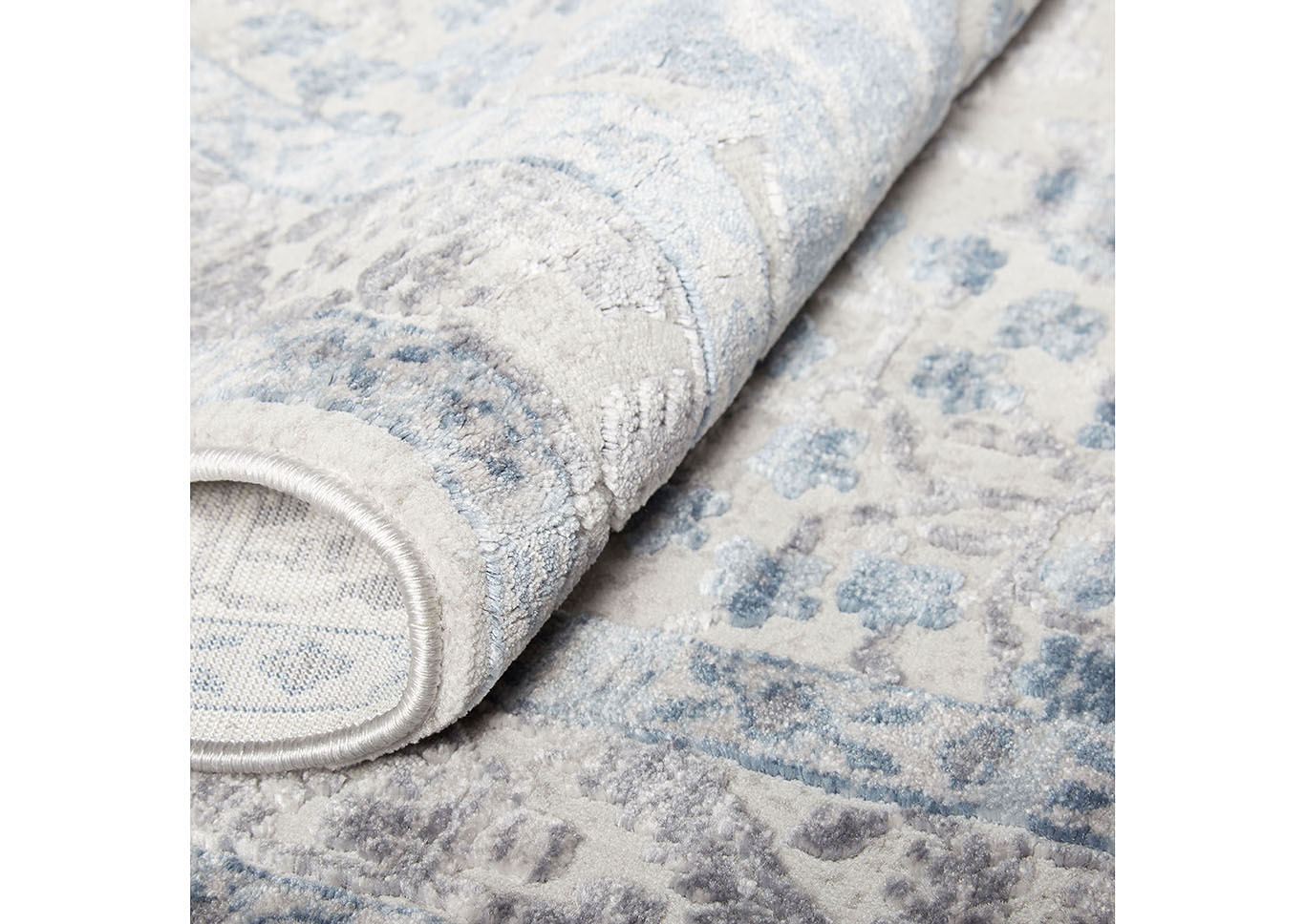Kenmare Celeste Gray-Blue Area Rug,Home Dynamix