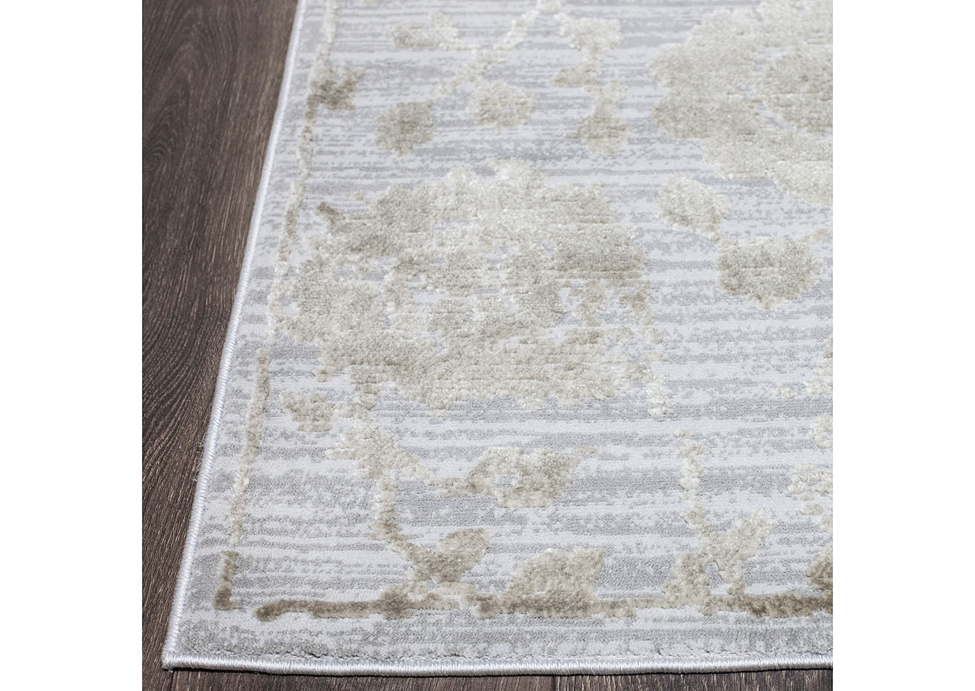 Home Dynamix Nicole Miller Kenmare Marian Transitional Area Rug 7'9"x10'2" Damask Gray/Beige,Home Dynamix