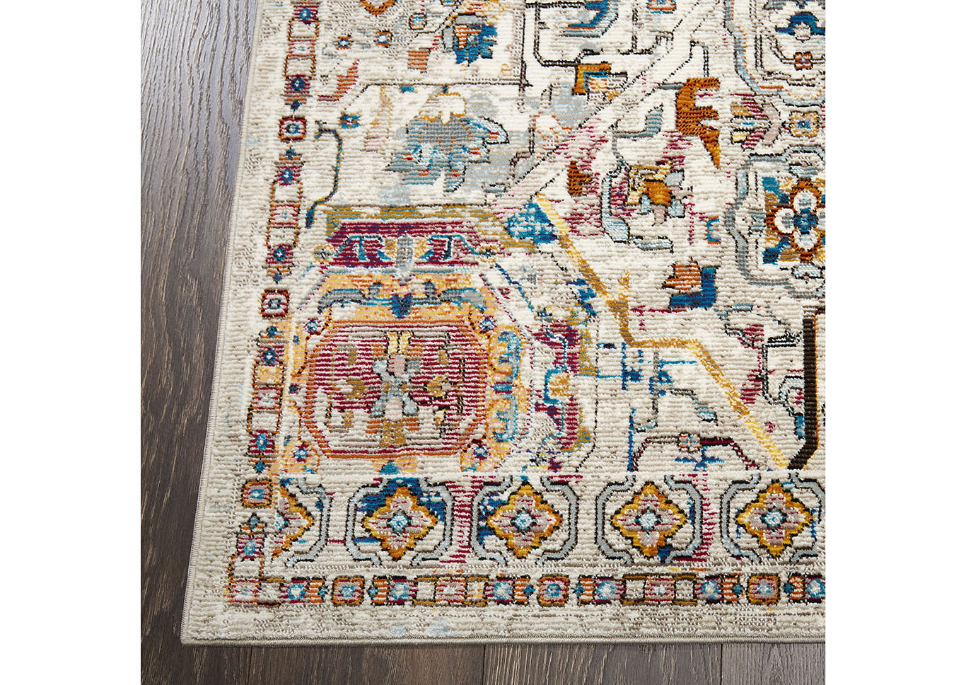 Parlin Dahlia Ivory-Multi Area Rug,Home Dynamix