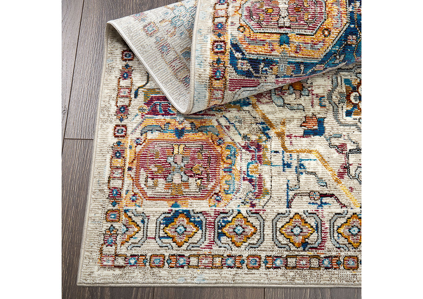 Parlin Dahlia Ivory-Multi Area Rug,Home Dynamix