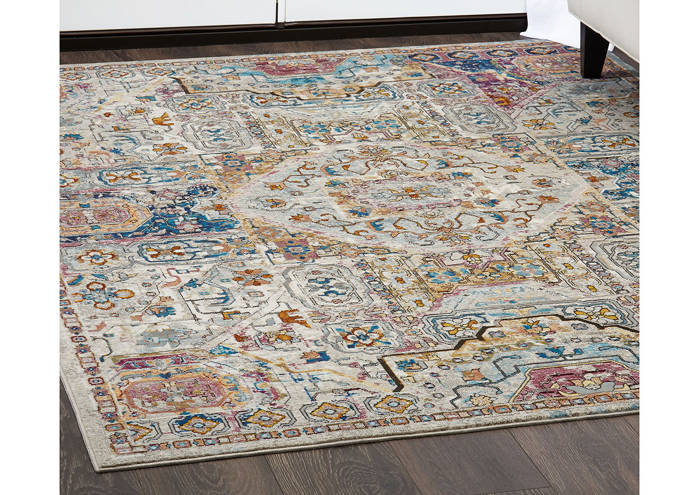 Parlin Dahlia Ivory-Multi Area Rug,Home Dynamix