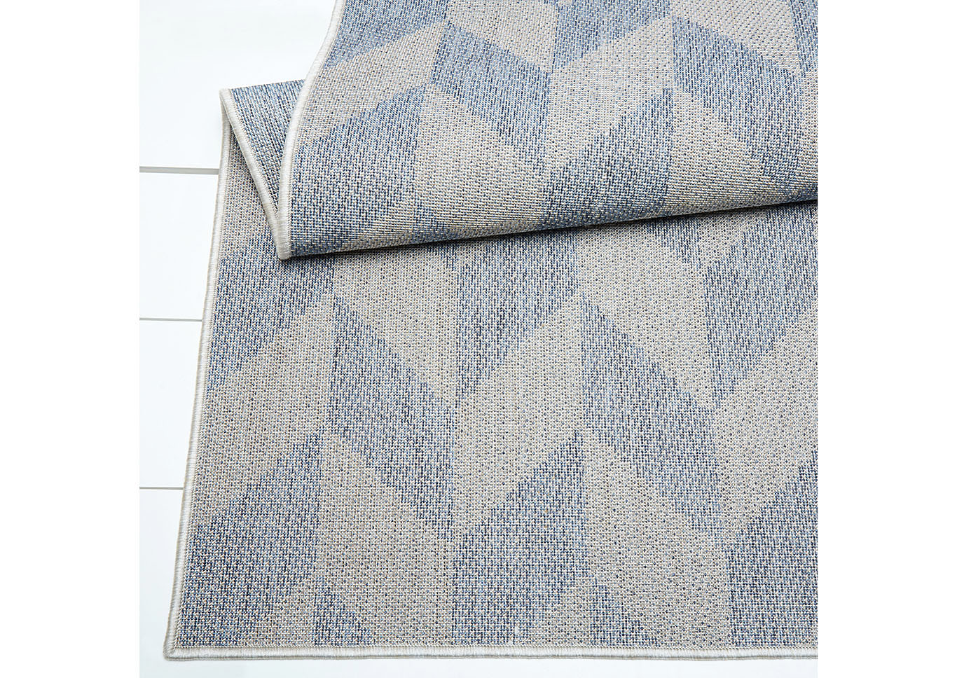 Patio Country Calla Blue-Gray Area Rug,Home Dynamix