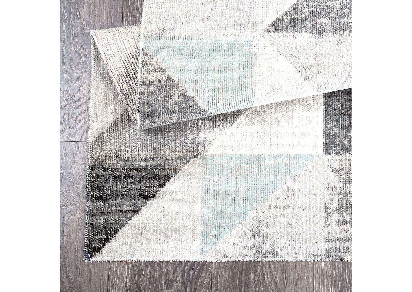 Patio Sofia Holly Gray-Blue Area Rug,Home Dynamix
