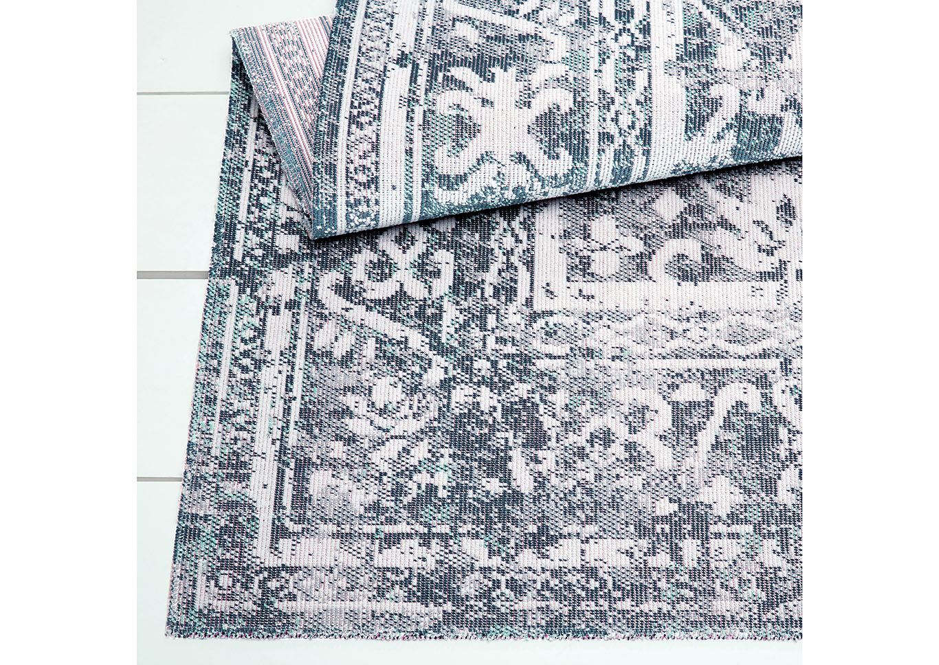 Patio Sofia Ivy Navy Blue Area Rug,Home Dynamix