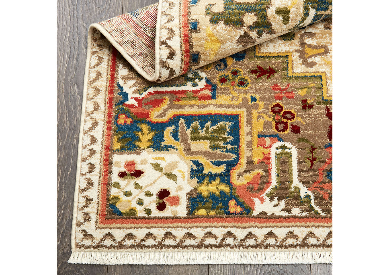 Ridgefield Lahti Cream Area Rug,Home Dynamix