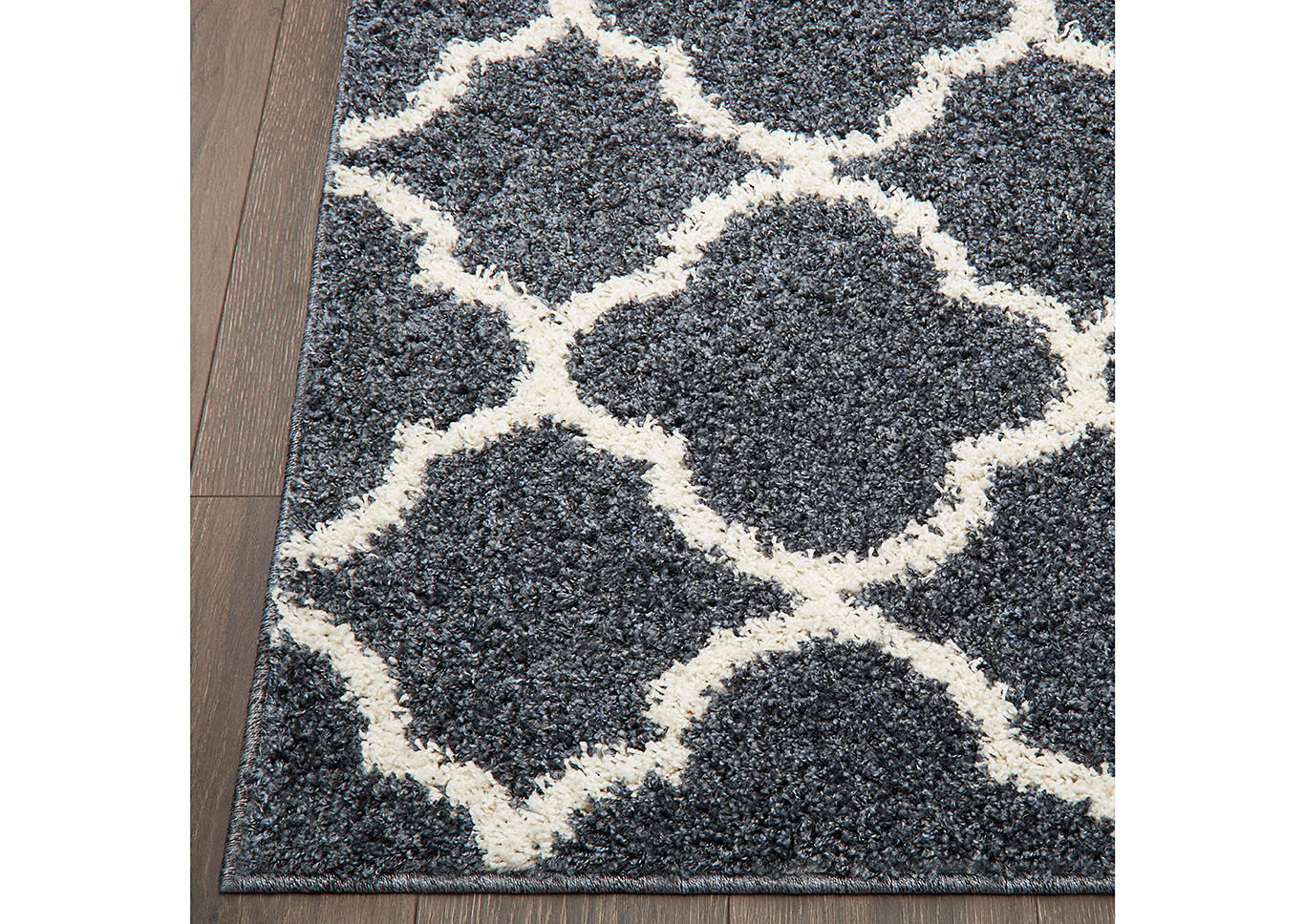 Synergy Elm Blue-White Area Rug,Home Dynamix
