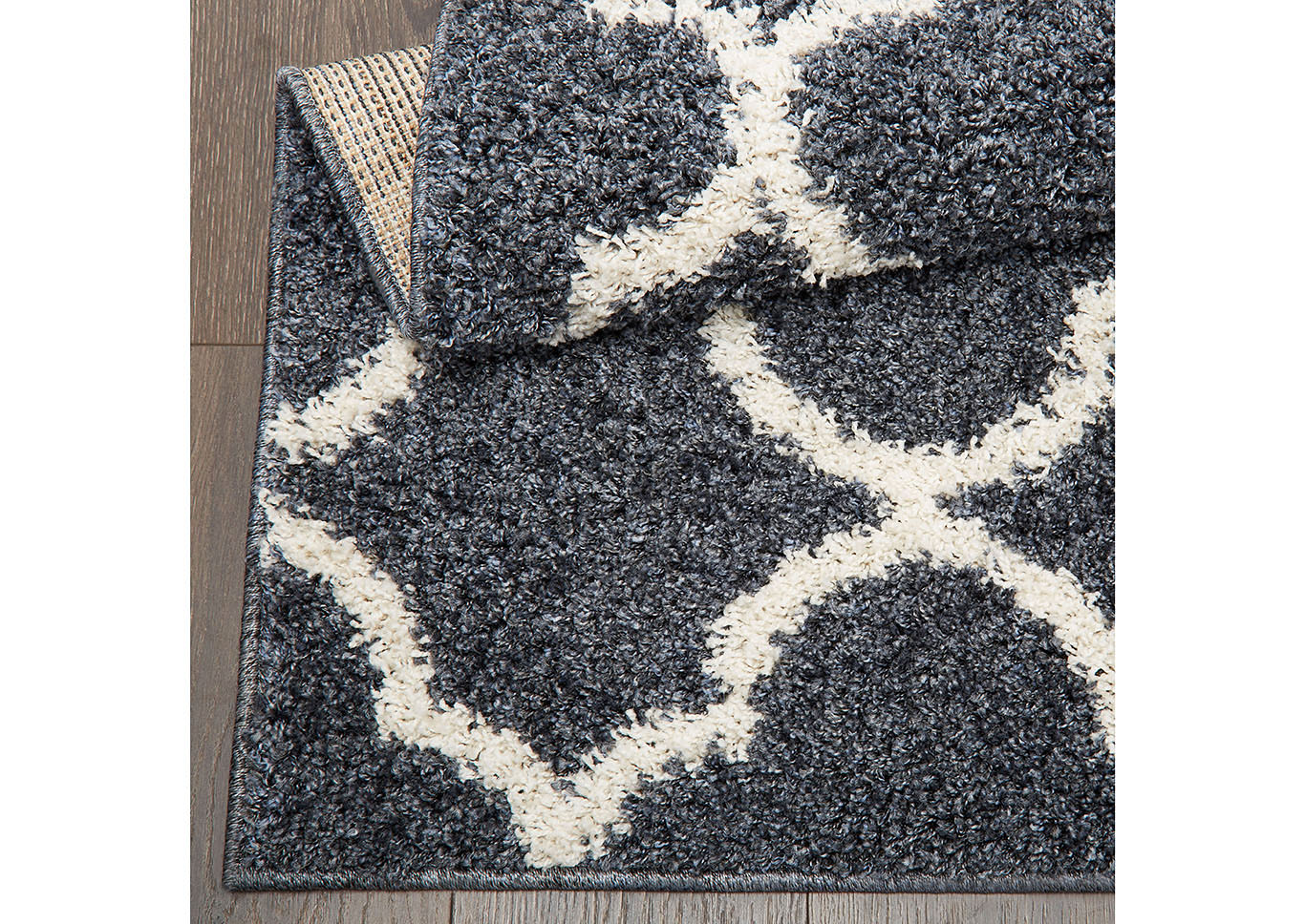Synergy Elm Blue-White Area Rug,Home Dynamix