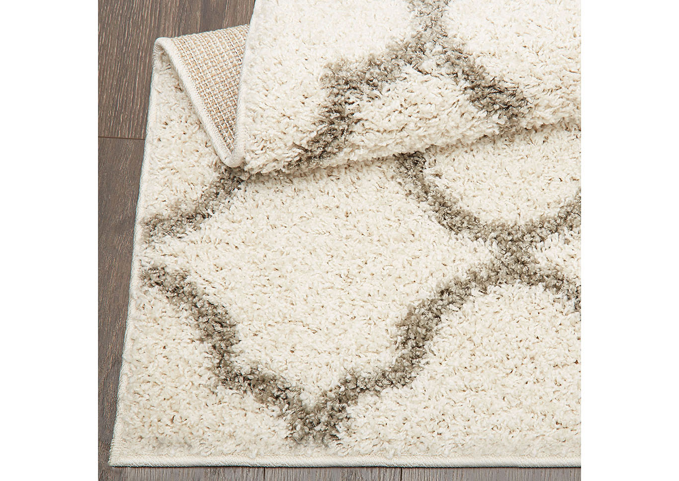 Synergy Elm White-Gray Area Rug,Home Dynamix