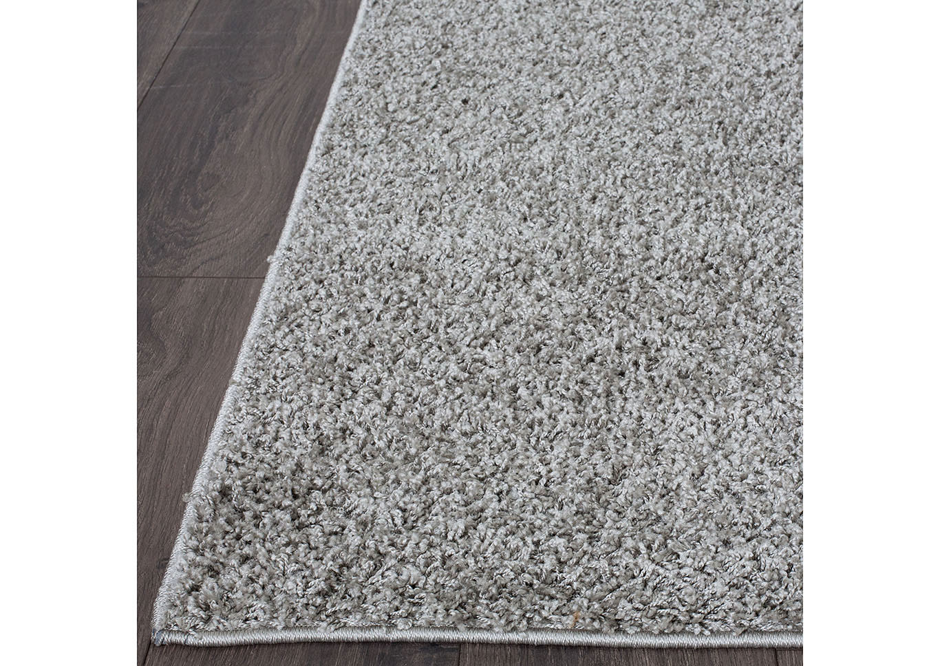Home Dynamix Nicole Miller Synergy Azar Shag Area Rug 9'2"x12'5" Solid Gray,Home Dynamix