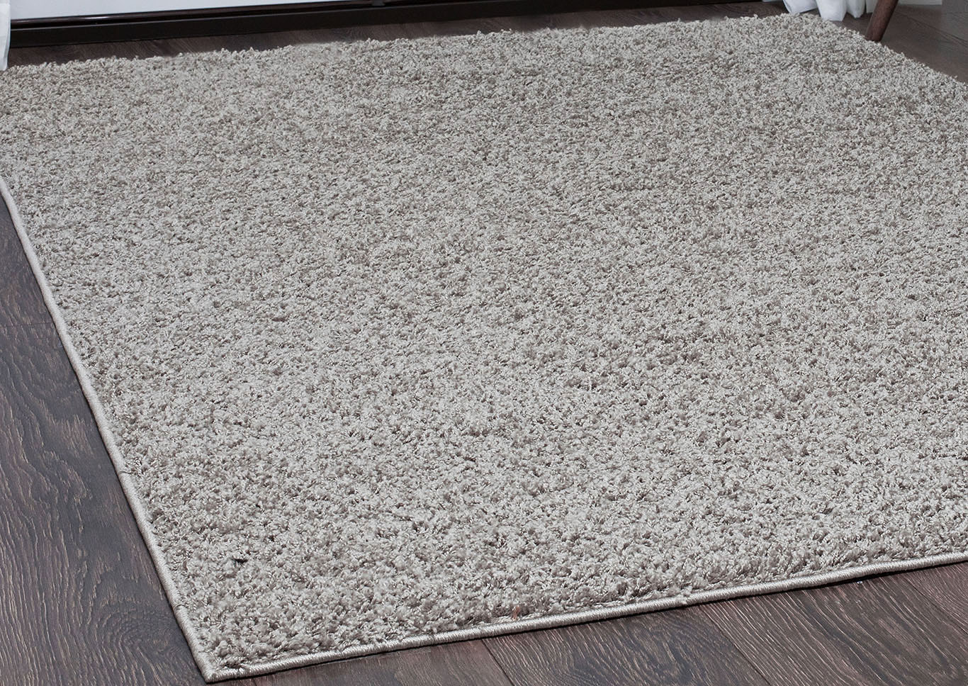 Home Dynamix Nicole Miller Synergy Azar Shag Area Rug 9'2"x12'5" Solid Gray,Home Dynamix