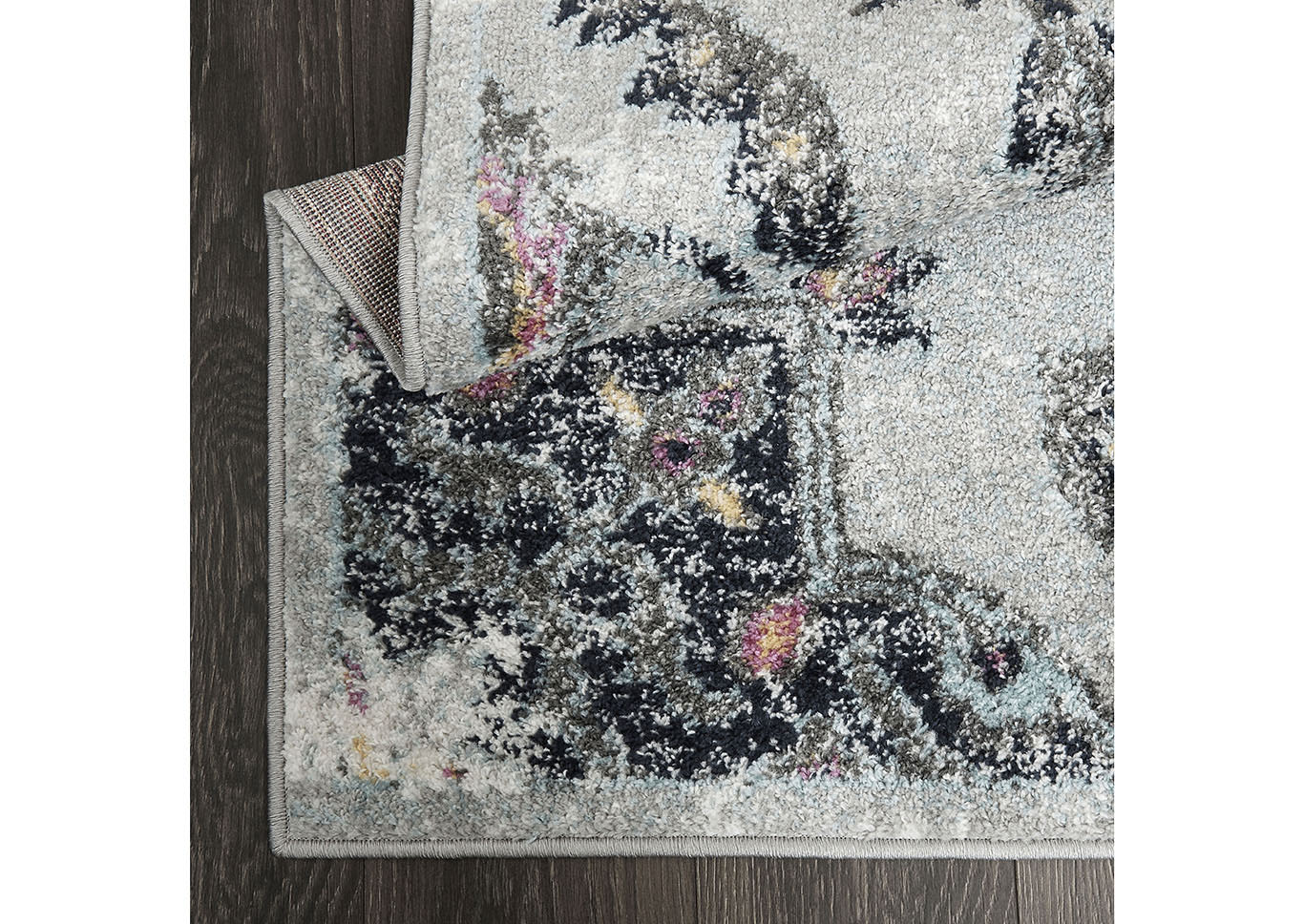 Nova Astoria Gray Area Rug,Home Dynamix