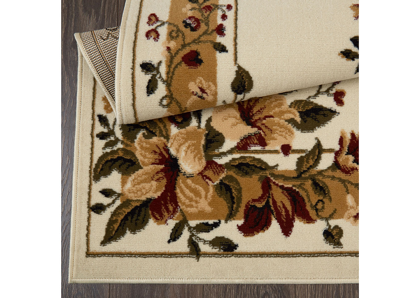 Optimum Caspian  Ivory Area Rug,Home Dynamix