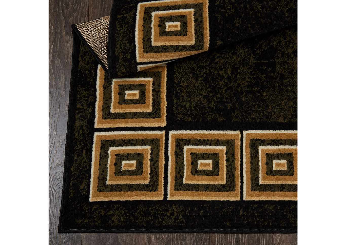 Optimum Eros Black Area Rug,Home Dynamix