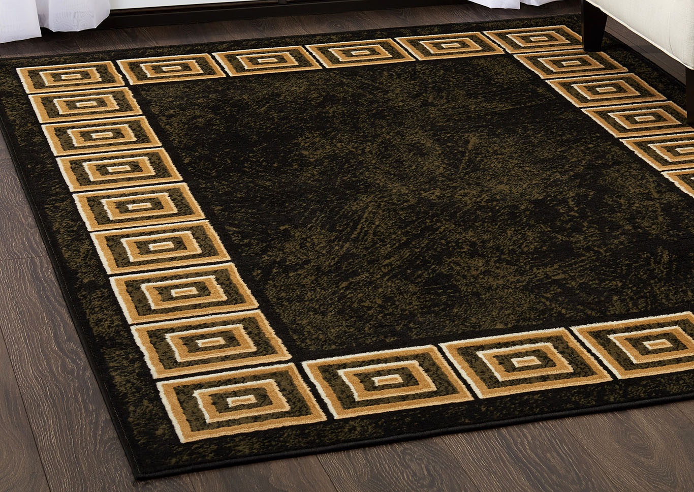 Optimum Eros Black Area Rug,Home Dynamix