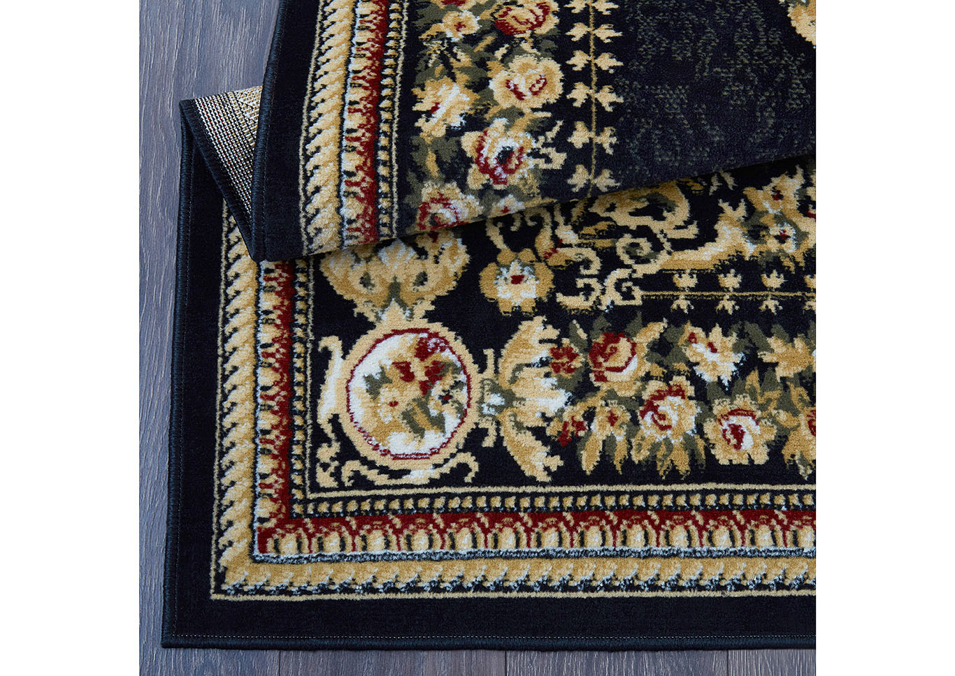 Optimum Athens  Black Area Rug,Home Dynamix