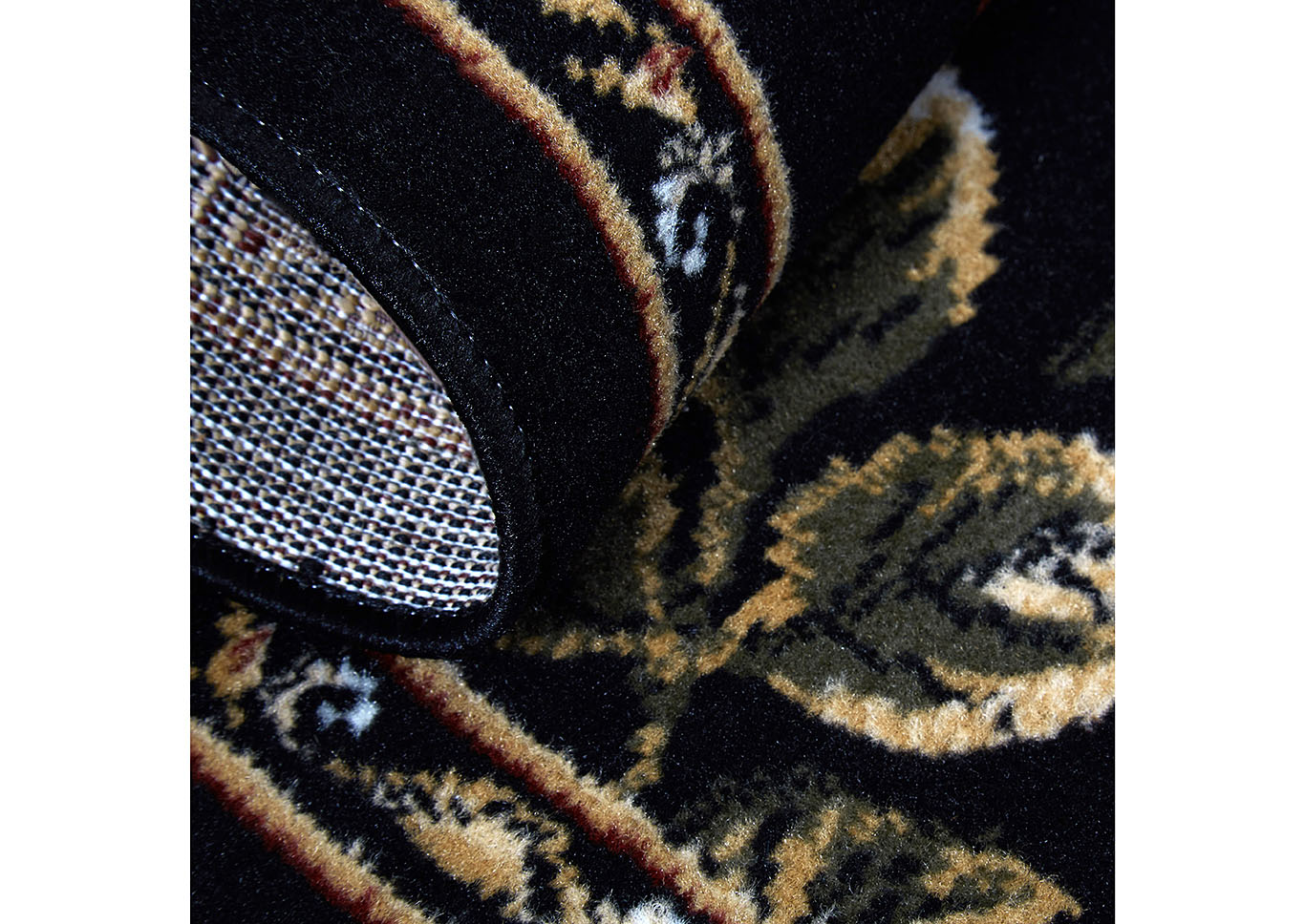 Optimum Amell Black Area Rug,Home Dynamix