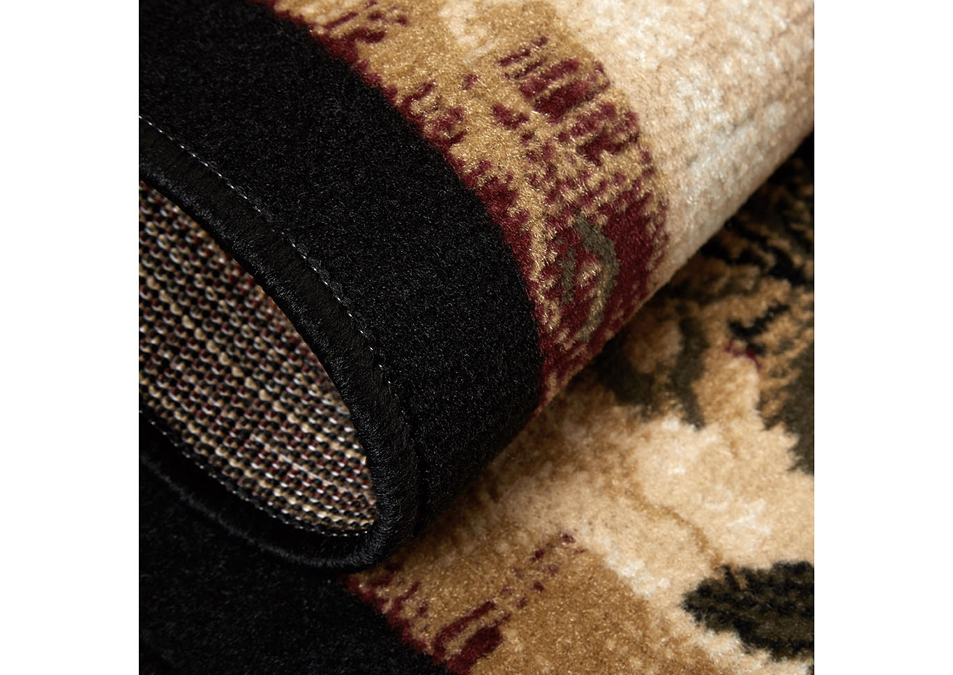 Optimum Kawan Black Area Rug,Home Dynamix