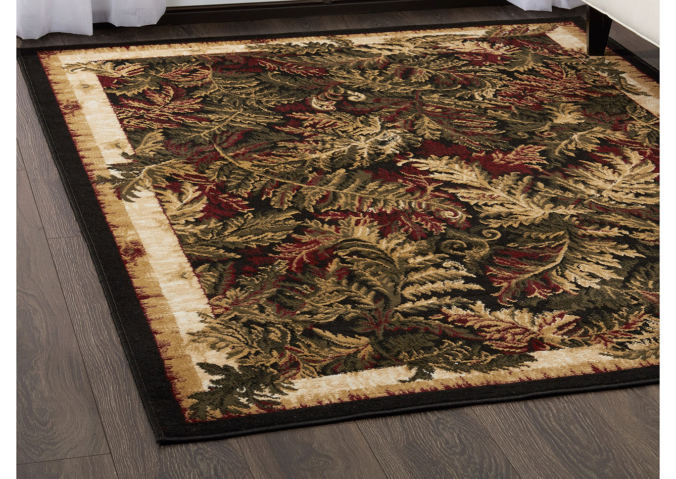 Optimum Kawan Black Area Rug,Home Dynamix