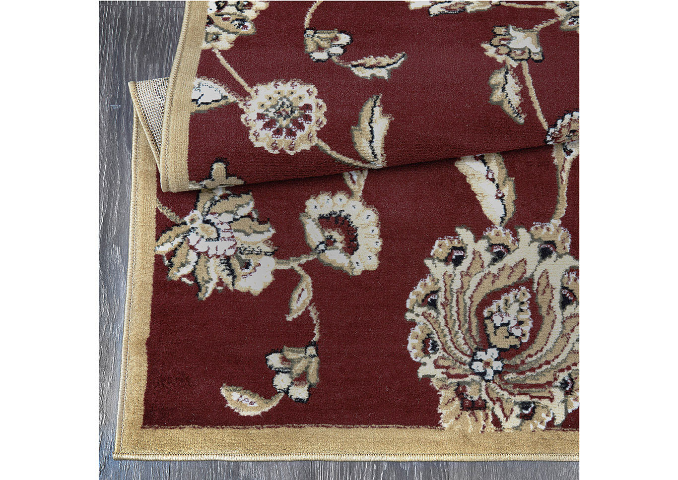 Optimum Malin Red Area Rug,Home Dynamix