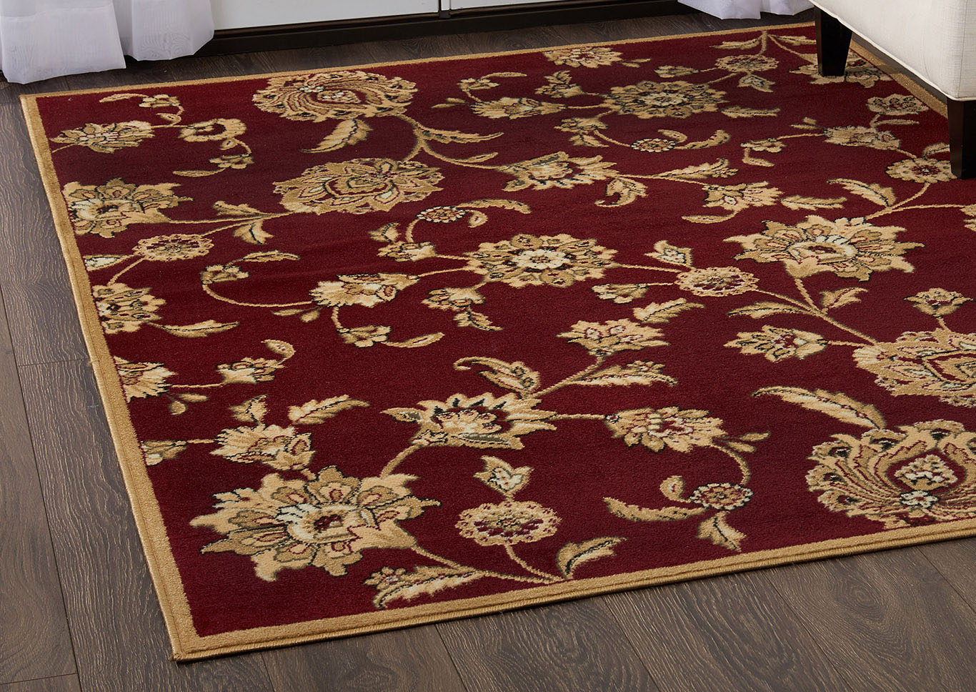 Optimum Malin Red Area Rug,Home Dynamix