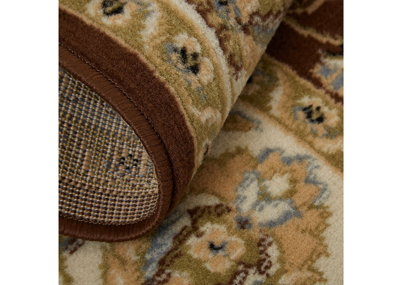 Optimum Maoz Brown-Ivory Area Rug,Home Dynamix