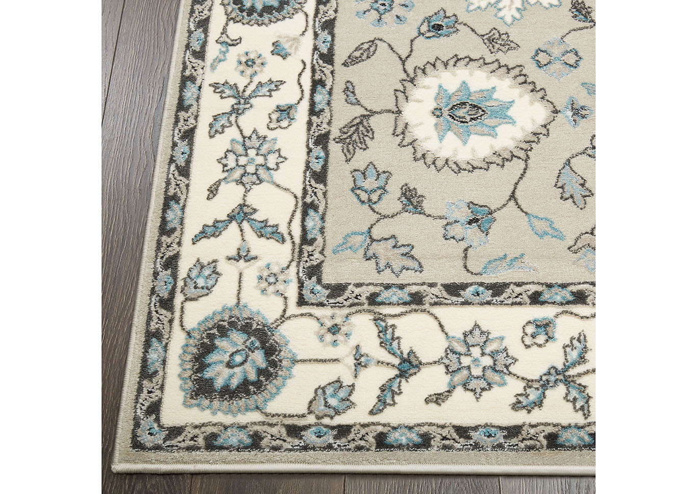 Oxford Huron Beige-Cream Area Rug,Home Dynamix
