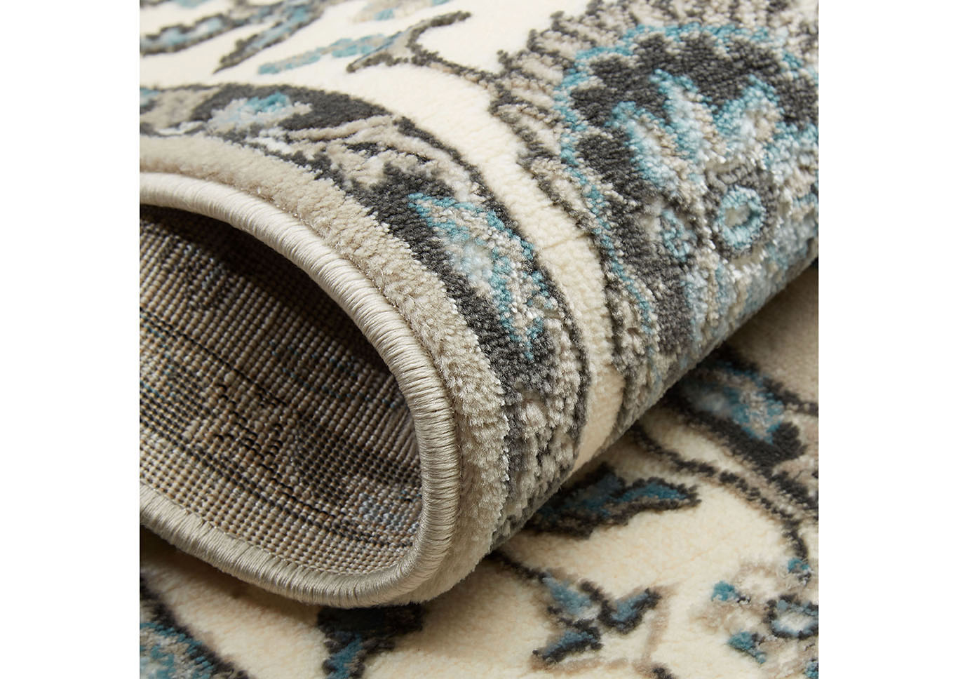 Oxford Huron Beige-Cream Area Rug,Home Dynamix